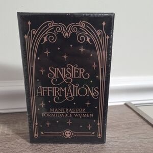 NWT Sinister Affirmations - Mantras For Formidable Women